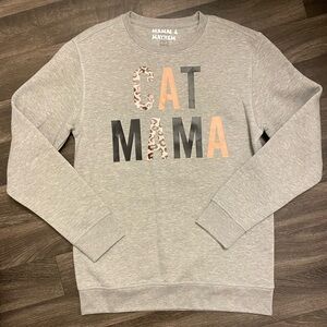 Gray 'Cat Mama' Sweater